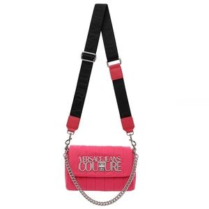 SOLD❗️NEW VERSACE JEANS COUTURE
Pink Nylon Shoulder Bag